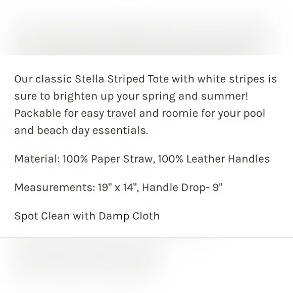 Hat Attack Natural Straw Bag With Leather Straps - Picture 2 of 14